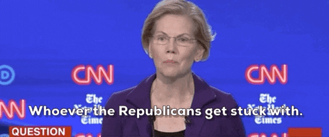 Elizabeth Warren GIF by GIPHY News