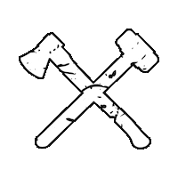 Sticker by Axe & Sledge