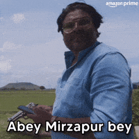 Mirzapur GIF by Prime Video India