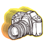 Photo Camera Sticker by Professional Photographers of America