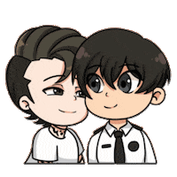 daisybk8f93 love kiss couple lgbt Sticker