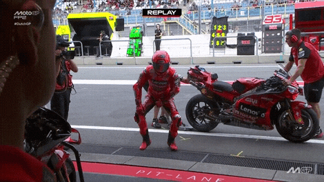 Marc Marquez Pain GIF by MotoGP™