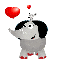 heart love Sticker by BabyTV