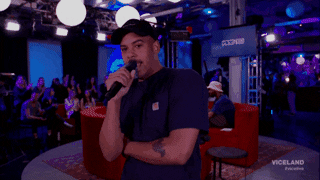 drop microphone GIF by VICE LIVE
