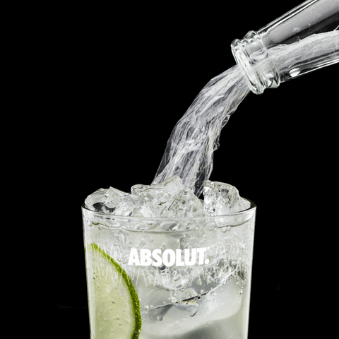 vodka tonic cocktail GIF by Absolut Vodka