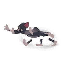 Pursue Tom Cat Sticker by Tom & Jerry