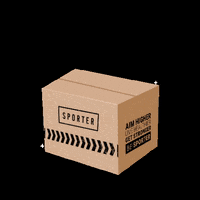 Sportercom sports shopping delivery box GIF