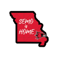 Missouri Redhawks Sticker by SEMissouriState
