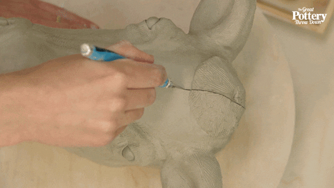 Craft Sculpting GIF by The Great Pottery Throw Down