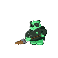 Digging Gold Digger Sticker by SuperVerse