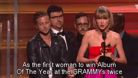 Taylor Swift The Grammys GIF by Recording Academy / GRAMMYs