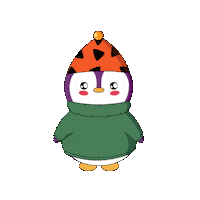 Hungry Penguin Sticker by Pudgy Penguins