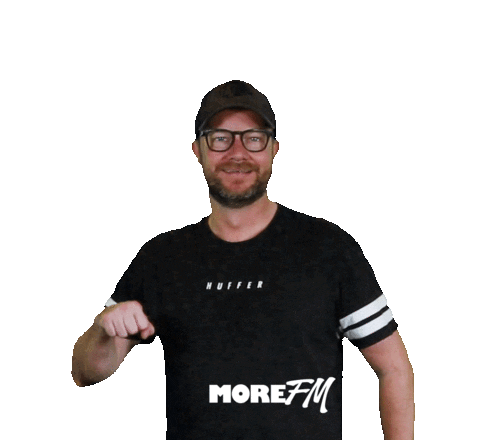 Fist Bump Sticker by More FM