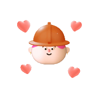In Love Heart Sticker