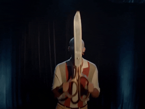 Music Video Scissors GIF by Red Bull Records