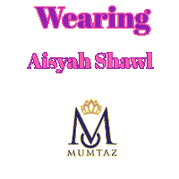 Fashion Hijab Sticker by MUMTAZ COLLECTIONS