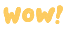 Wow Excited Sticker