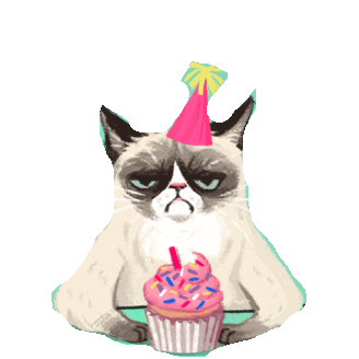 grumpy cat STICKER by imoji
