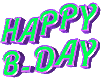 Happy Birthday Sticker by GIPHY Text