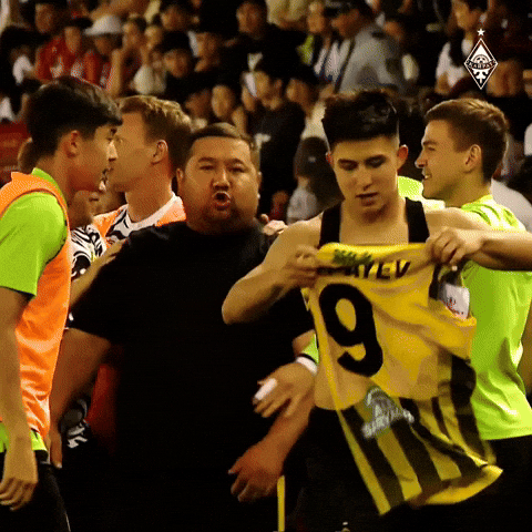 Messi Celebration Aktobe GIF by FC Kairat