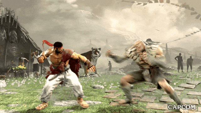 Video Game Punch GIF by CAPCOM