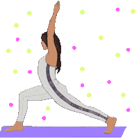 yoga love Sticker