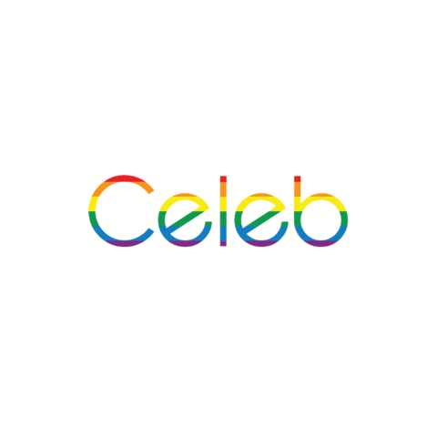 Rainbow Pride Sticker by Celeb Luxury