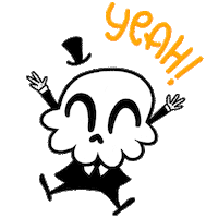 Happy Feliz Sticker