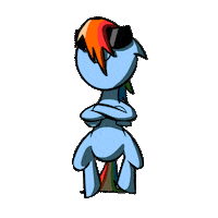 my little pony dancing STICKER