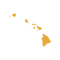 Hawaii Islands Sticker by Mo' Bettahs