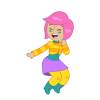 Dance Kids Sticker by Mundo Bita