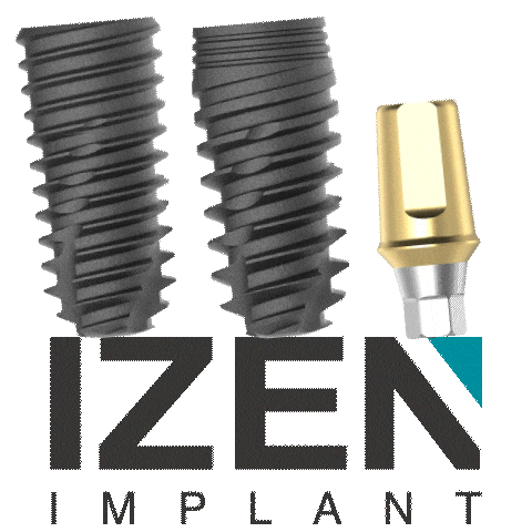 izenimplant giphyupload dental implant implants Sticker