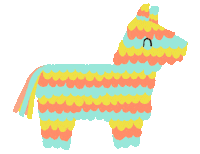 Party Horse Sticker by Megan McNulty