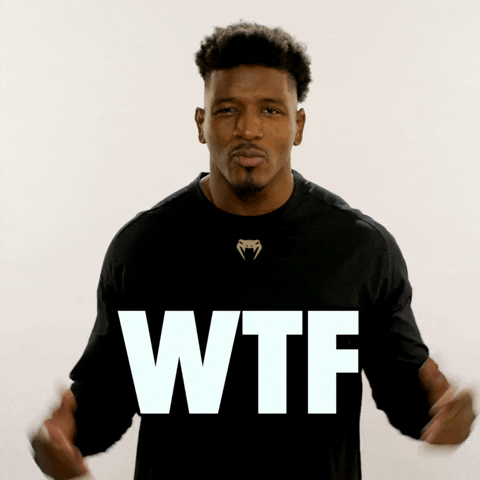 Mixed Martial Arts Wtf GIF by UFC
