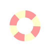 Water Park Summer Sticker by John Beshara