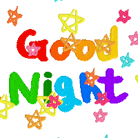 Sleepy Good Night Sticker