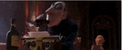 anton ego spit GIF by Disney Pixar