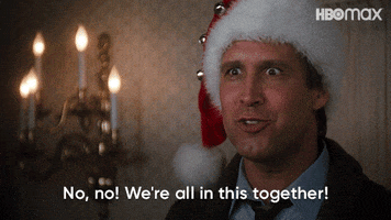 We Are In This Together National Lampoons Christmas Vacation GIF by Max