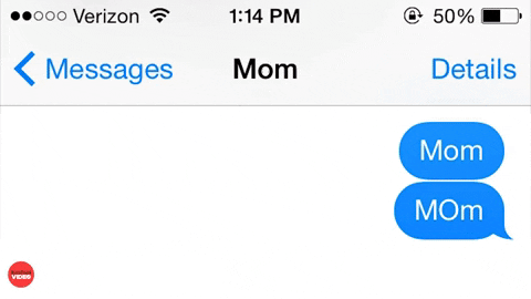 Texting Parents Day GIF by BuzzFeed