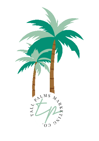 Elevate Palm Trees Sticker by Tall Palms Co
