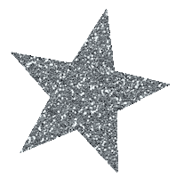 Star Glitter Sticker by The Silver Sphere