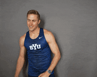 Celebration Flex GIF by BYU Cougars