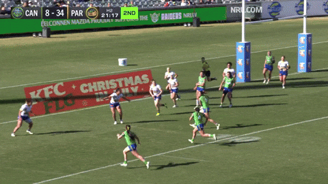 Womens Rugby League Nrl GIF by Canberra Raiders