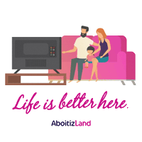Life Is Better Here Sticker by AboitizLand