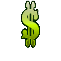 Money Cash Sticker by Kushy Dreams