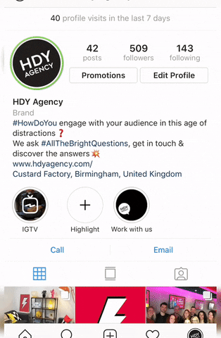HDYagency giphyupload instagram tutorial how to GIF