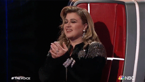 Kelly Clarkson Nbc GIF by The Voice
