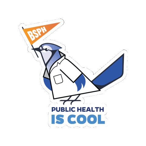Public Health Sticker by Johns Hopkins Bloomberg School of Public Health