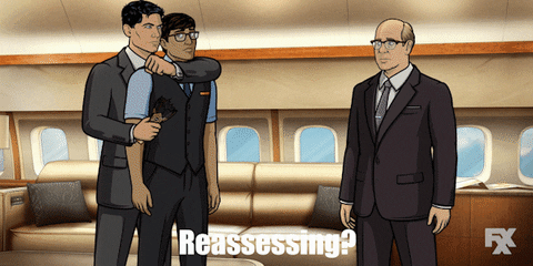 Airplane Reconsider GIF by Archer