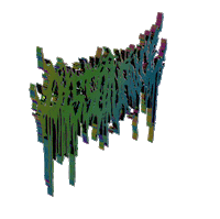 3D Cyberpunk Sticker by DISSONANCE STORE